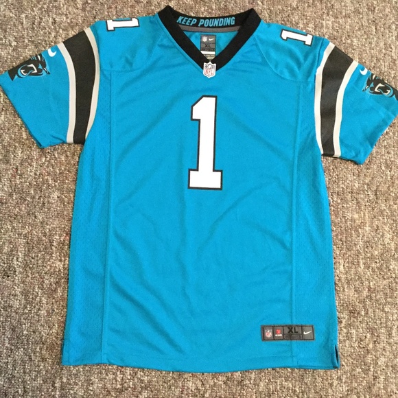 Nike Tops - 🏈 NIKE NFL Carolina Panthers Cam Newton #1 Jersey